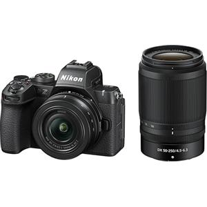 Nikon Z50II, NIKKOR Z DX 16-50+50-250, Lexar SD128GB, Fotocamera Mirrorless, CMOS 20.9MP, Processore EXPEED7, AF, Mirino Elettronico EVF, LCD 3.2', Video 4K [Nital V.I.P.: 6 anni di garanzia]
