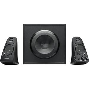 Logitech Z623 THX Sistema di Altoparlanti 2.1 con Subwoofer, Certificazione THX, 400Watt, Bassi ‎Profondi, Multi-Dispositivo, Porta 3,5mm e RCA,Presa EU/IT, PC/PS4/Xbox/DVD/TV/Smartphone/Tablet - Nero