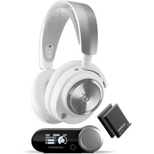 SteelSeries Arctis Nova Pro X - Cuffie da gaming wireless multi-sistema per Xbox - Driver magnetici al neodimio - Cancellazione attiva del rumore- Infinity Power System- Xbox, PC, PS5, Switch, Mobile