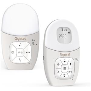 Gigaset Baby 100 Audio Baby Monitor, DECT, Portata 300 m, Grigio caldo