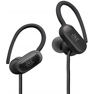 JAZ Auricolari a Filo Nu Jazz con archetti ergonomici, Microfono Integrato, Tasti di Risposta/fine Chiamata e Controllo Volume
