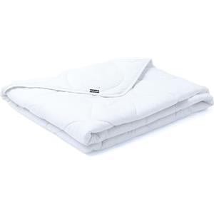 POKAR Piumone Piumino Estivo Trapuntato Matrimoniale Singolo 100% Microfibra Ipoallergenica Anti Allergico, 200 x 220 cm