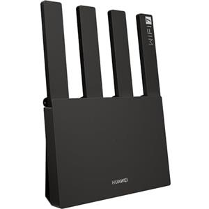 HUAWEI WIFI BE3 Nero, Router BE3600 Dual-Band Wi-Fi 7, Velocità sbalorditive, Porta Ethernet 2,5G, Impostazione semplice, Diagnosi Wi-Fi visualizzata, Controllo parentale, HomeSec