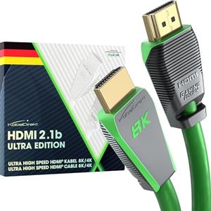 KabelDirekt - Cavo HDMI 2.1b 8K - 2m, verde