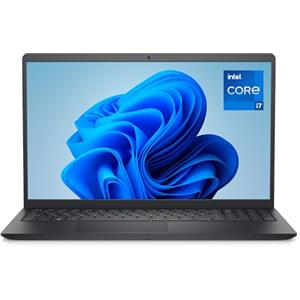 Dell 15 Laptop DC15250, 15,6" FHD 120Hz Antiriflesso, Intel Core i7-1355U, 16GB RAM, 512GB SSD, Intel UHD, Windows 11 Home, QWERTY Italiano, Carbon Black (Caricatore venduto separatamente)