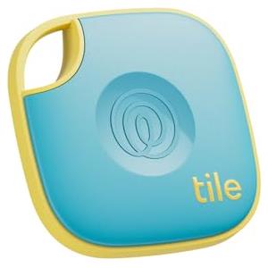 Life360 Tile - Localizzatore, cerca oggetti e tracker Bluetooth per chiavi, borse e altro. Trova telefono. Compatibile con iOS e Android. Pacchetto da 1 (Aqua Lemon)