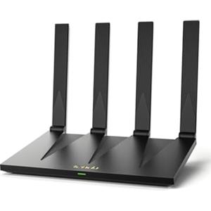 Tenda Router WiFi 6 AX3000 Dual Band Gigabit AX12 Pro, 5GHz: 2402Mbps + 2.4GHz: 574Mbps, 4 Porte Gigabit, EasyMesh, Controllo Parentale, MU-MIMO, OFDMA, VPN, Beamforming, NFC