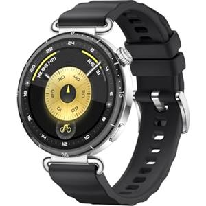 HUAWEI WATCH GT 6 GPS 41mm Smartwatch, Display AMOLED, Fino a 14 giorni, Ciclismo, Oltre 100 Modalità Sportive, iOS e Android, Funzione NFC, Monitoraggio della Salute a Lungo Termine, Nero