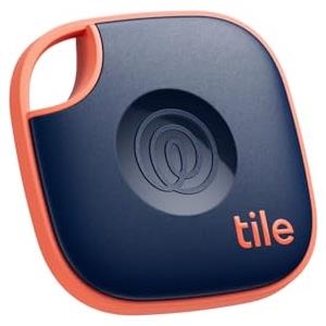 Life360 Tile - Localizzatore, cerca oggetti e tracker Bluetooth per chiavi, borse e altro. Trova telefono. Compatibile con iOS e Android. Pacchetto da 1 (Navy Blaze)