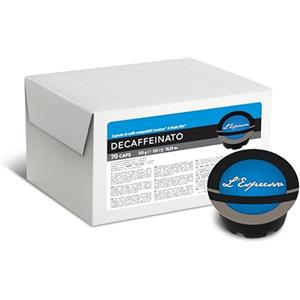 Gimoka - Compatibile Per Lavazza - A Modo Mio - 70 Capsule - Gusto DECAFFEINATO - Made In Italy