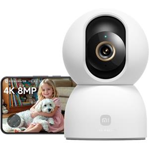 Xiaomi Smart Camera C701 (Videocamera di sorveglianza), 4K Ultra HD, visione a 360°, conversazione bidirezionale, visione notturna a infrarossi, Wi-Fi 6 dual-band