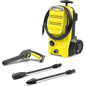 Kärcher Idropulitrice K 4 Classic, Pressione max. 130 bar, Portata 420 l/h, Area di lavoro 30 m²/h, Avvolgitubo integrato, Pistola ad Alta Pressione, Lancia, Ugello Rotante