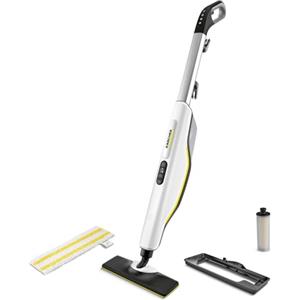 KÄRCHER Scopa a Vapore SC 3 Upright, Pronto in 30sec, 1600 W, Serbatoio 0,5l, Area lavoro 60m², Include bocchetta per pavimenti EasyFix, panno per pavimenti, cartuccia decalcificante