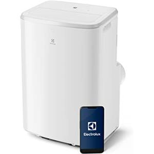 Electrolux 600 Condizionatore portatile Caldo/Freddo EXP26U339HW Comfort, 64 db, connesso, leggero e compatto, gas ecosostenibile R290, bianco, raffreddamento e riscaldamento
