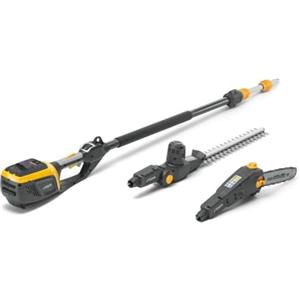 STIGA MT 500e Kit Multifunzione A Batteria, 48V 2Ah, Lama 46 cm - Asta Telescopica 75 cm, Testina Rotante 112° - Taglio Siepi E Potatura