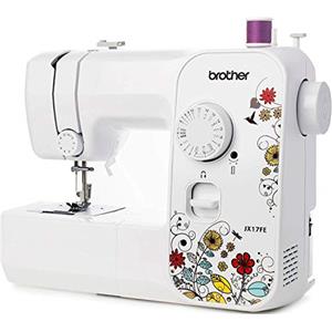 Brother JX17FE Macchina da Cucire per Principianti - Riparazioni Domestiche Facili, 17 Punti, Cuce Anche Jeans, Luce LED, Braccio Libero, Robusta e Affidabile per Casa e Fai da Te
