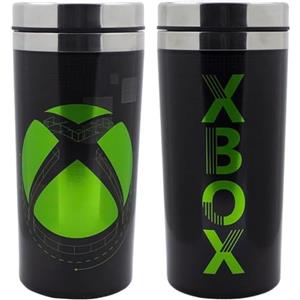 Paladone Borraccia XBOX Tazza Termica Ufficiale, Mantiene le Bevande Calde & Fredde, Regalo Originale per Gamer, 450ml
