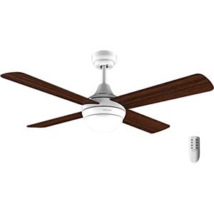 Cecotec Ventilatore da soffitto con luce EnergySilence Aero 4250 Fresh 55 W, diametro 42" con 4 pale reversibili, luce LED, telecomando, timer fino a 8h, 3 velocità