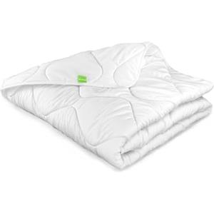 POKAR Piumone Piumino Estivo Trapuntato Matrimoniale Singolo 100% Microfibra Ipoallergenica Anti Allergico, 155 x 200 cm