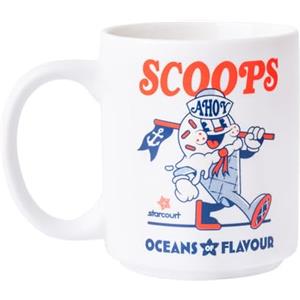 Grupo Erik Tazza Stranger Things Scoops Ahoy - Tazza Colazione Ceramica Impilabili con Colori Vivaci e Stampa di Alta Qualità 350 ml | Tazzine Caffe Particolari, Stranger Things Gadget
