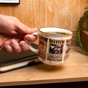 Paladone Tazza One Piece Wanted Straw Hat Pirates Heat Changing Mug 350ml, Prodotto Anime con Licenza Ufficiale, Tazza da Caffè per Bevande Calde, Regalo per Fan della Cultura Pop
