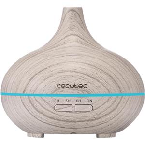 Cecotec Umidificatore Ambiente Ultrasuoni con Diffusore Aromi Pure Aroma 300 Yang White. Serbatoio 300ml, 7 Colori LED Regolabili, Timer 10h, Ultra-Silenzioso, Aromaterapia, Facile da Pulire