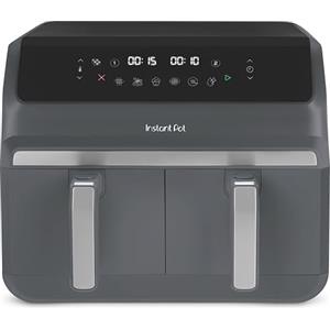 Instant Pot - Friggitrice ad Aria Vortex Dual Truffle da 8L: formato famiglia con doppio cestello da 4L. 8 funzioni in 1: essicca, griglia, cuoce al forno, arrostisce, riscalda e molto altro