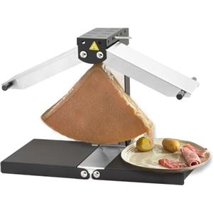 Louis Tellier Apparecchio Raclette 1-6 Pers. - Louis Tellier Brézière® Signature Basalte Nero - Prodotto in Francia, Durevole, Facile da Pulire - Servizio a Tavola e Convivialità