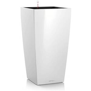 LECHUZA CUBICO Premium 22 bianco lucido 18460