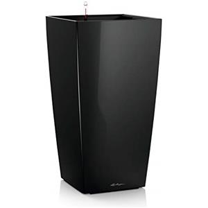 LECHUZA CUBICO Premium 22 nero lucido 18469