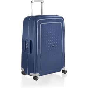 Samsonite S'Cure - Spinner M Valigia, M (69 cm), 79 L, Blu (Dark Blue)