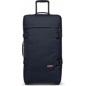 Eastpak Tranverz M Valigia Media 78L (67 x 35,5 x 30 cm), Bagaglio a Ruote, Valigia Leggera e Resistente con Doppio Scomparto, Manico Telescopico e Serratura TSA - ULTRA MARINE