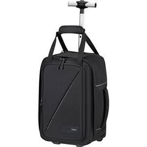 American Tourister Take2Cabin - Borsa da cabina Ryanair 40 x 25 x 20 cm, 20 L, 1,40 kg, Zaino con ruote, Bagaglio a mano, Zaino aereo S Underseat, Nero (Black)