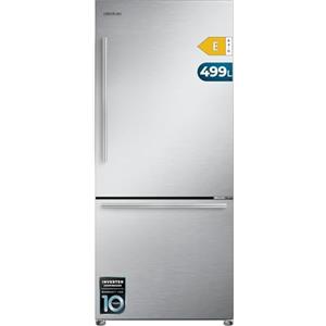 Cecotec Frigorifero French Door Total NoFrost 499 l Bolero CoolMarket Combi FD 499 Inox E. Altezza 178 cm, Larghezza 75,9 cm, basso Consumo, Green HUB, MetalFlex Cooling, Fast Freezing