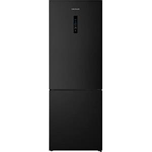 Cecotec Frigorifero Combi 2 Porte Bolero CoolMarket Combi 495 Black. 495 L, altezza 200 cm e 70 cm larghezza, basso consumo, sistema Multi Air Flow, Total No Frost, Multi Cooling