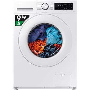 Samsung Lavatrice Crystal Clean WW90CGC04DTEET Libera installazione, 9 Kg, Wifi, Ecobubble, Vapore, Carica Frontale, 60l x 85h x 55p cm