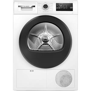 Bosch WTH85298II Serie 4 Asciugatrice smart a pompa di calore, 8 kg, Classe energetica E, Sensori di asciugatura intelligenti, Filtro semplice da pulire, Consumi ridotti,Bianco, 60 Cm