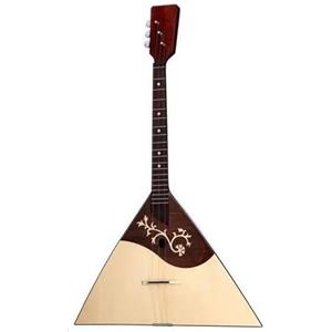 GEWA Prim Balalaika - 3 corde - Tavola armonica in abete massello - Conchiglia in acero massello - 19 tasti in alpacca - Finitura lucida - Made in Europe