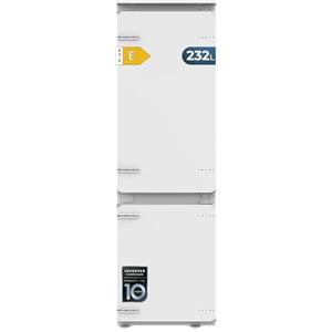 Cecotec Frigorifero Combinato Integrabile Total No Frost di 232L Bolero CoolMarket Combi BI-S MC 232 E. Altezza 177cm, Larghezza 54 cm, Classe E, MetalCooling, Fast Freezing, Modo Vacanze, Bianco