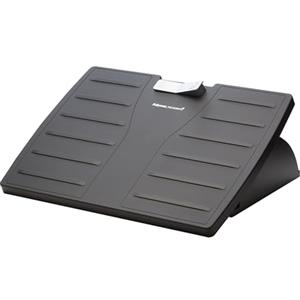 Fellowes Poggiapiedi con Microban Office Suites, Regolabile in Altezza, Poggia Piedi Ergonomico per Casa e Ufficio, Con Piattaforma Basculante, Accreditato FIRA, Colore Nero