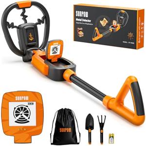 SUNPOW Metal Detector per Bambini 6-12 Anni MD20