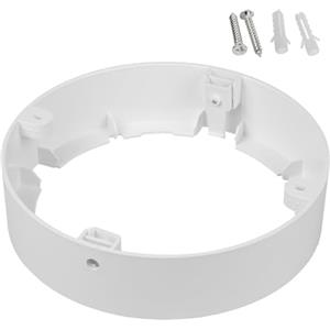 Maclean MCE377 R Cornice Rotonda per Pannello Luminoso LED Faretto da Incasso a Soffitto 18W Diametro 170mm Bianco