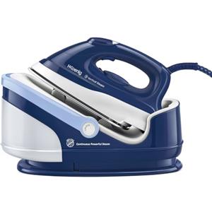 H.Koenig V5i Ferro Da Stiro a Caldaia,Pressione 6 bar,Vapore 100g/min,Autonomia Illimitata,Piastra in Ceramica, Rapido,Compatto, Serbatoio 1,7L,2400W