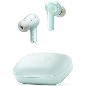 Donner Cuffie Bluetooth Wireless con Noise Cancelling, cancellazione attiva mirata del rumore, 4 mic per chiamate, 32h di svago, EQ personalizzato, Bluetooth 5.2, Verde
