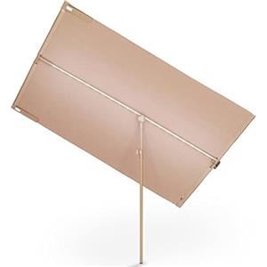 blumfeldt Ombrellone da Giardino, Ombrellone Arredo Giardino con Pannelli Solari, Luci LED RGB, Protezione Raggi UV, da Decentrato Impemeabile e Smart, da Esterno