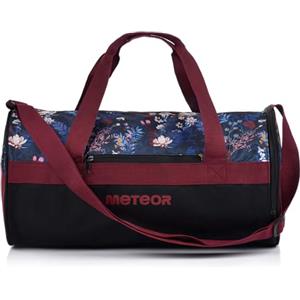 meteor Borsa Palestra con Scomparto per Scarpe - Borsone Viaggio Piscina Sportiva - Duffel Bag per Uomo Donna - Borsa a Tracolla Spalla Weekend Campeggio Sport Fitness