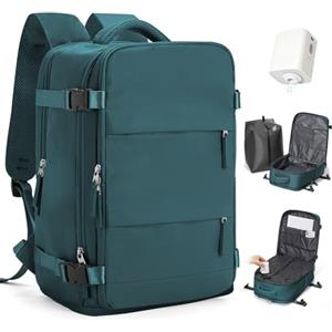 SZSYCN Zaino da Viaggio con Sottovuoto Ryanair 40x30x20 Sottovuoto con Pompa Borse da Cabina per Ryanair 40x20x25 Bagaglio a Mano Easyjet 45x36x20 Zaino Casual Borsa per Computer Portatile