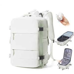 BJLFS Zaino Ryanair 40x30x20 Sottovuoto con pompa Zaino da Viaggio aereo Cabina 40x30x20 Impermeabile Bagaglio a Mano Wizzair Sottovuoto Borse da Cabina per Easyjet 45x36x20 Zaino Airback Donna