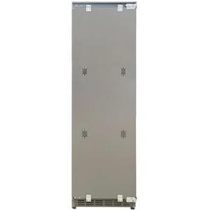 Cecotec Frigorifero da Incasso 1 Porta Bolero CoolMarket 1D BI-D 306 GREY E. Altezza 187 cm, Larghezza 55,9 cm, 222 L, Metal Cooling, Interno Grigio Premium, Classe E, Porta Fissa, Freschezza Ideale