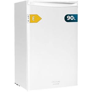 Cecotec Mini Frigorifero Bolero CoolMarket TT 90 White E. Bianco, 83cm, 47cm, 90L, temperatura regolabile, compartimento di conservazione, Classe E, perfetto per ogni casa